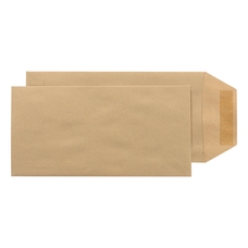 DL Manilla Buff Self Seal Pocket Envelopes - Box of 500